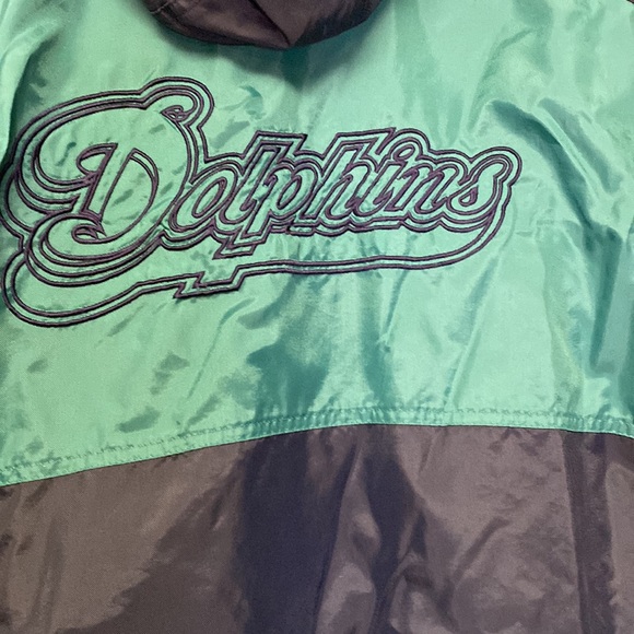 Blue and green Miami Dolphins Jacket - Picture 3 of 6